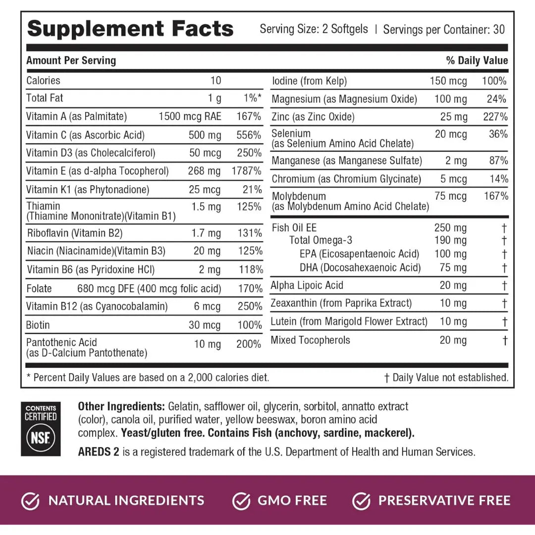 EyePromise Eye Health Multivitamin Vytalure